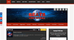 Desktop Screenshot of beatsuniversal.com